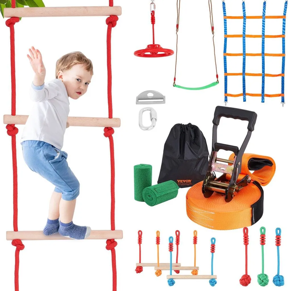 Parcours Ninja Extérieur Robuste : Solution pour Activer vos Enfants au Jardin