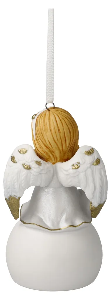 Figurine Ange Goebel Liebe en Porcelaine Biscuit Mate Artisanale