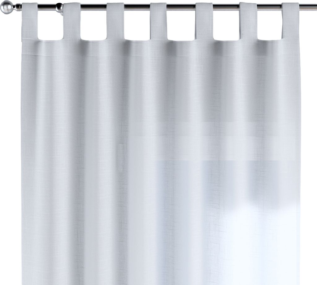 Dekoria Schlaufenschal, weiss, 60 x 100 cm