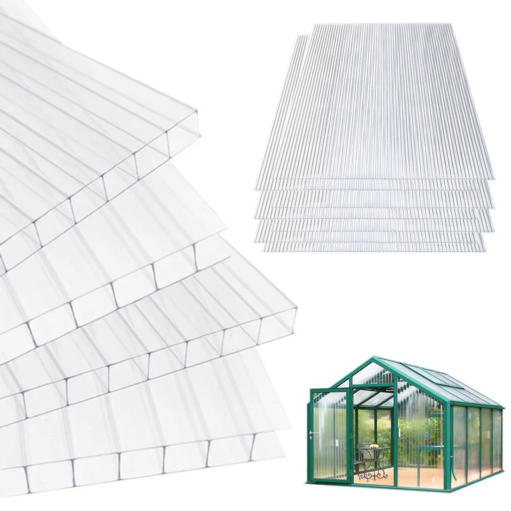 Remplacer Vitre Serre Cassée : 10 Panneaux Polycarbonate 8mm Incassables