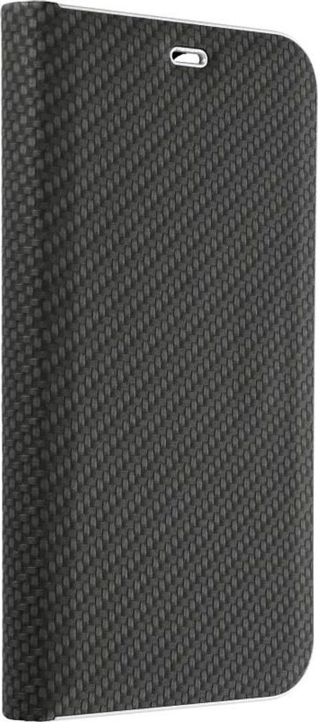 König Design Hülle kompatibel mit Samsung Galaxy S23 Ultra Kunstleder Handyhülle - Handy Case Schwarz