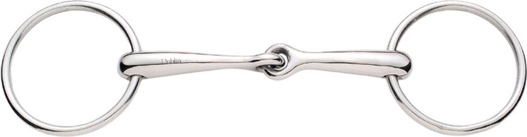 Korsteel Edelstahl einfach gebrochene Wassertrense 16mm WB638 (115mm) (Silber)
