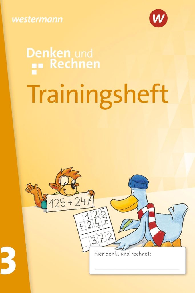 Denken und Rechnen 3. Trainingsheft. Zur Ausgabe 2024 -  Produktbild 