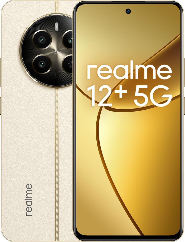 Realme Smartfon 12+ 8/256GB Navigator Beige Zdjęcie produktu 