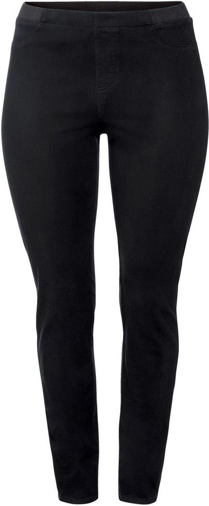 Esmara Thermo Jeggings Damen Hose Jeansoptik Leggingskomfort Wärmend Bequeme Schwarz 44
