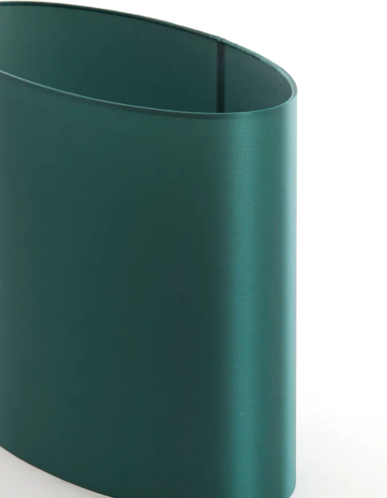 Abat-jour pour Lampe à Poser Vert et Textile E27 Déco Salon 45cm - 4