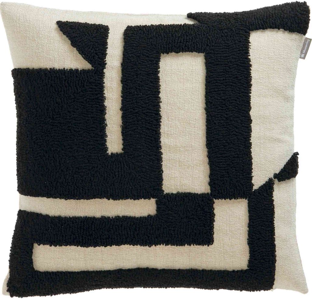 MUSTERRING dekoratívny poťah na vankúš SLOW Black 45 x 45 Obrázok produktu 