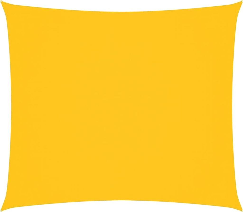 vidaXL Sonnensegel Oxford-Gewebe Rechteckig 2x2,5 m Gelb