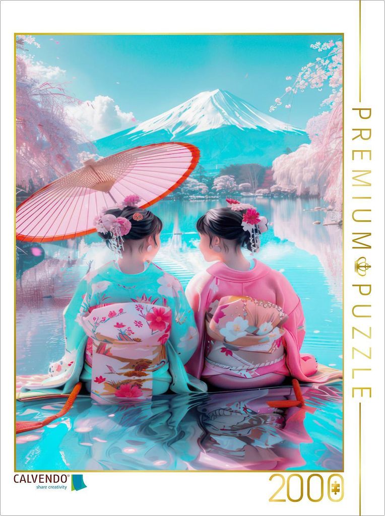 CALVENDO Puzzle Animated World | 2000 Teile Lege-Größe 90x67cm Foto-Puzzle für glückliche Stunden