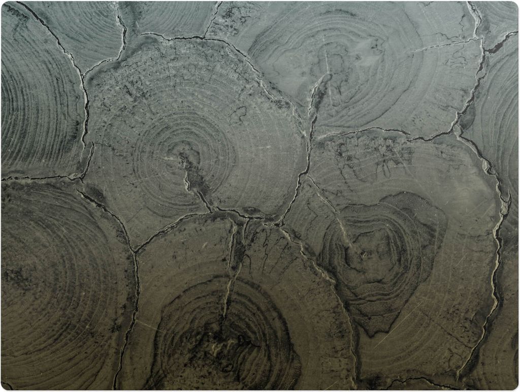 Holzmaserungen Struktur – Bodenschutzmatte – Stuhlunterlage 120x90 cm – Rutschfest – Hartbodenmatte