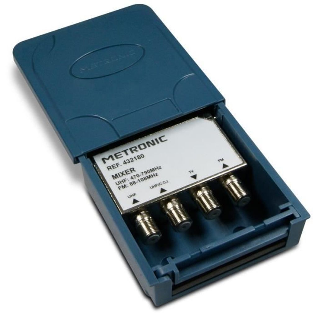 Metronic 432180 Receiver Außen Kupplung Set TV Boxen Signalverstärker