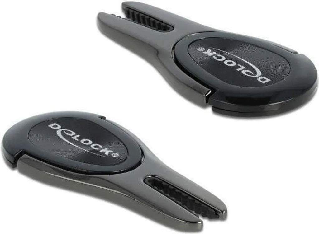 Support Téléphone Compact 4 positions Delock Mini Anthrazit Robuste