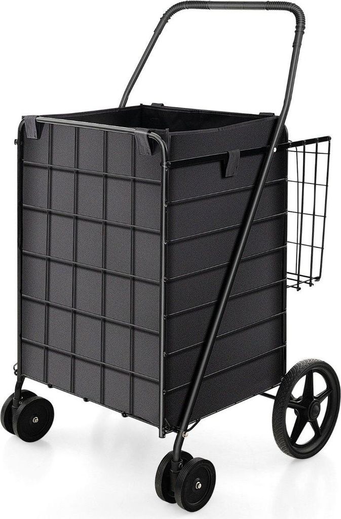 Chariot de courses avec doublure Oxford, capacité de 120 L, Image du produit 