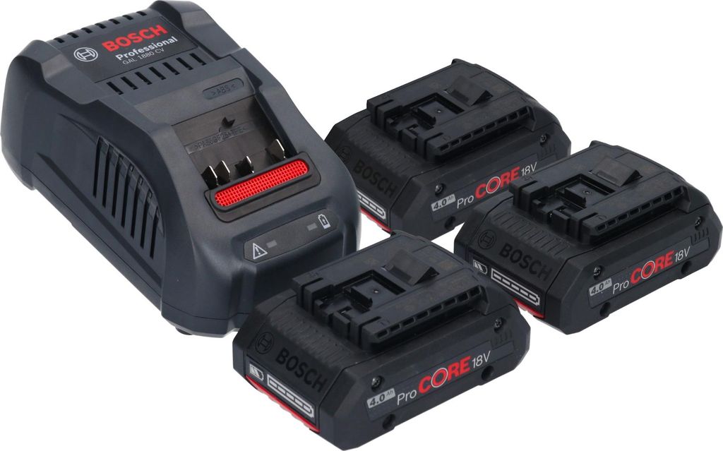 Bosch Starter Set ProCORE 18V 3x4.0Ah 0615990N2G Produktbild 