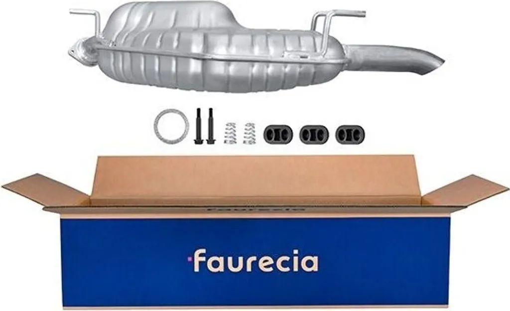 Silencieux HELLA 8LD 366 031-281 robuste en acier pour Vectra B J96