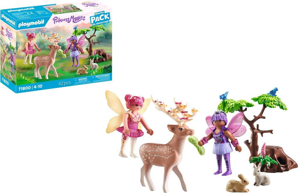 PLAYMOBIL 71800 Fate con animali della foresta Immagine del prodotto 
