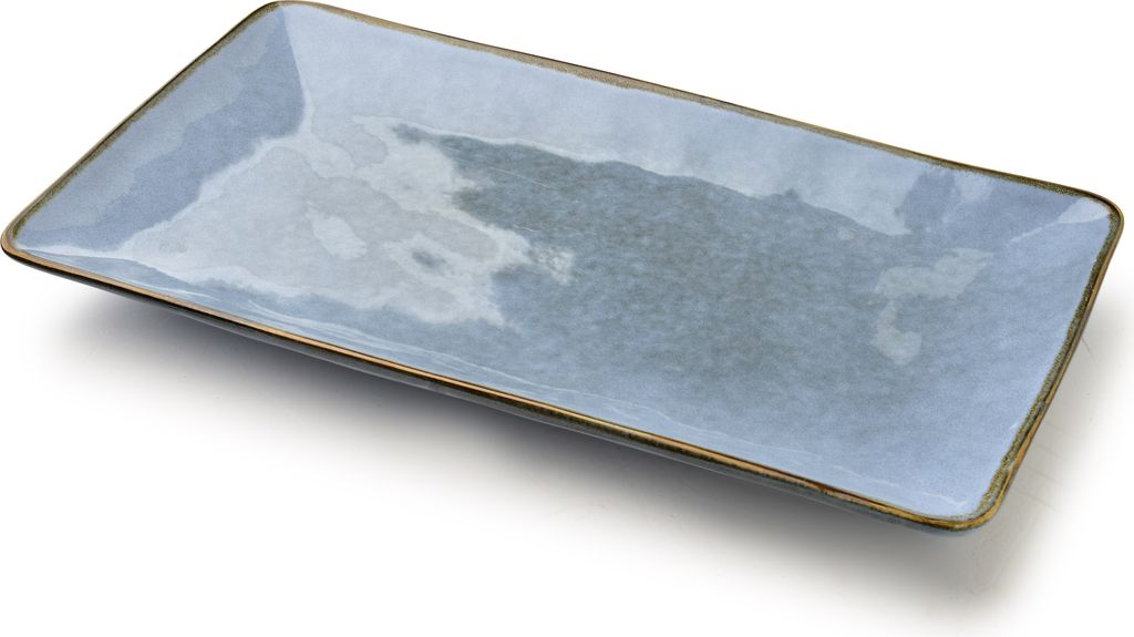 Servierplatte Keramik Basic Nature BASIC NATURE 40x22 cm Produktbild 
