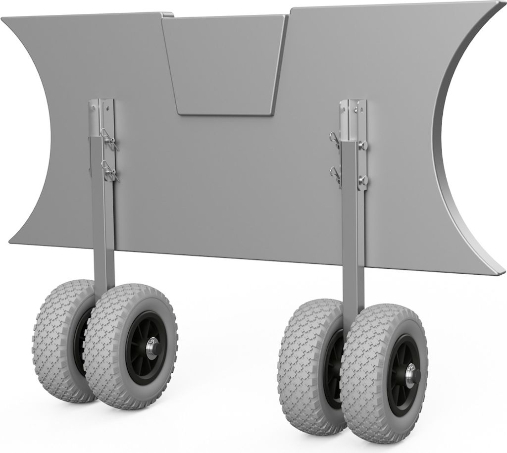 Heckräder Slipräder Transporträder Edelstahl SUPROD EW200, Produktbild 