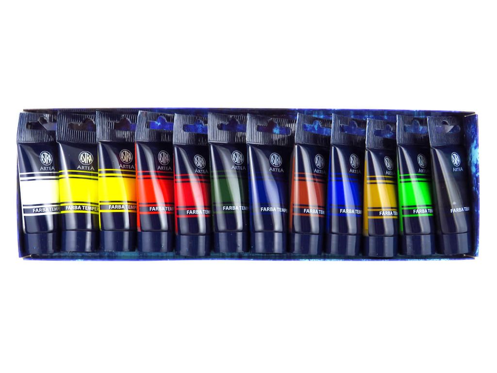 Astra Farby tempera 12 kolorów po 20 ml Obrázek produktu 