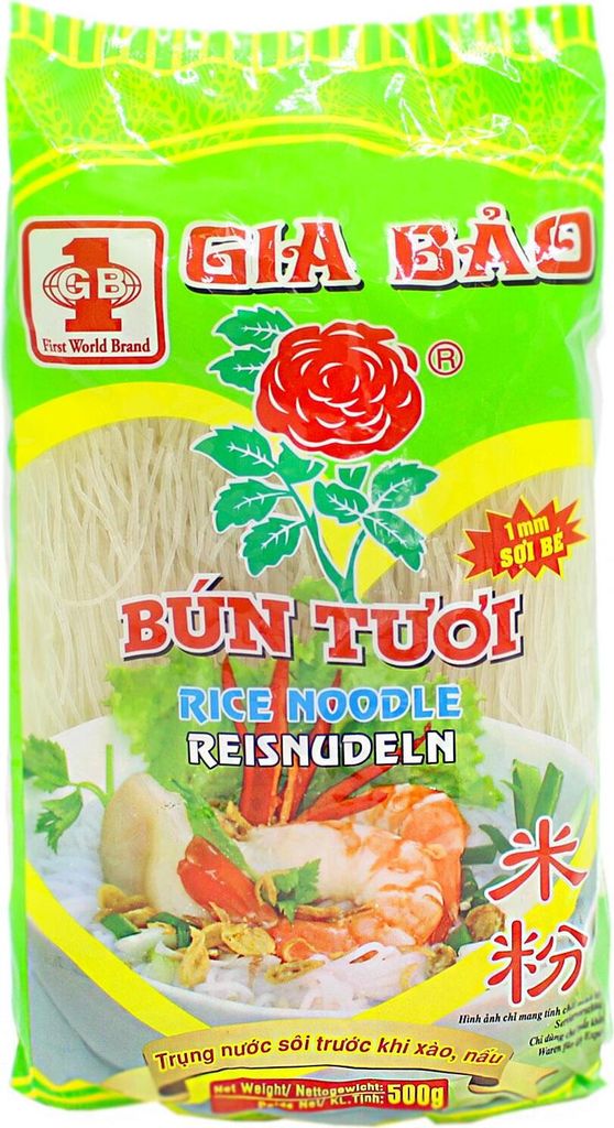Gia Bao Bun Tuoi Reisnudeln 1mm 500g Produktbild 