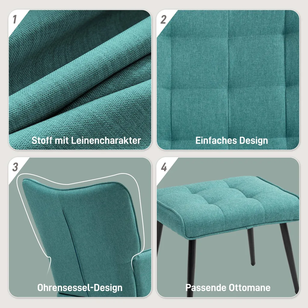 Fauteuil de relaxation à bascule ergonomique pour soulager le mal de dos