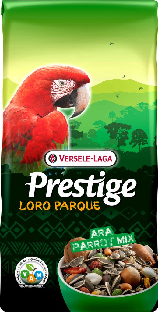 Prestige Loro Parque Ara Parrot Mix - 15 kg