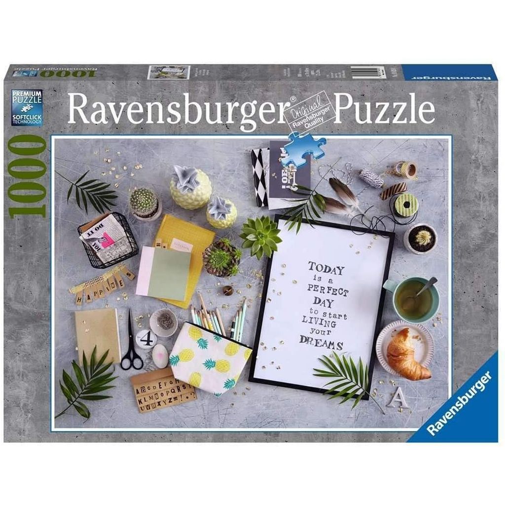 1000 Teile Ravensburger Puzzle Start living your dream 19829