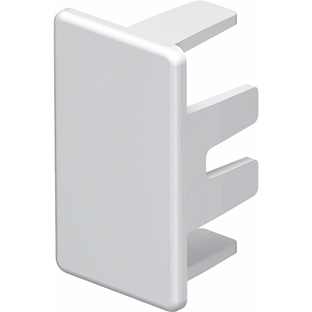OBO WDK HE20035RW Endstück 20x35mm PVC reinweiß RAL9010 Produktbild 