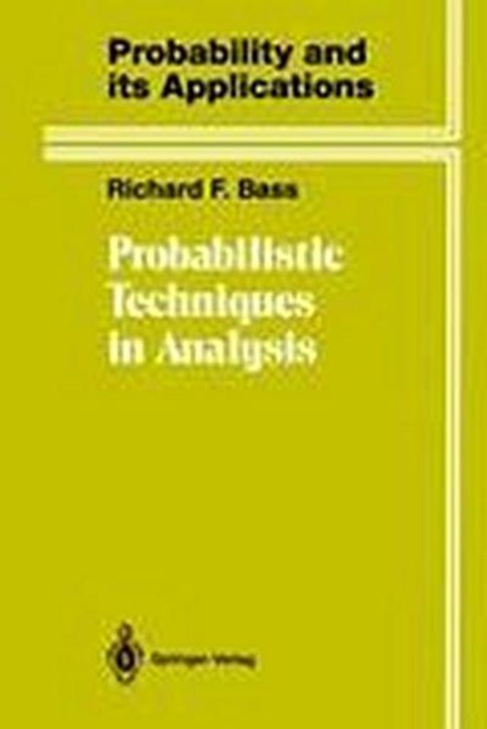 Probabilistic Techniques in Analysis