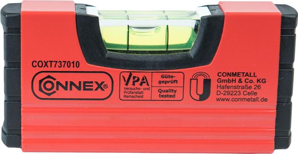 Connex Mini-Wasserwaage 100 mm magnetisch