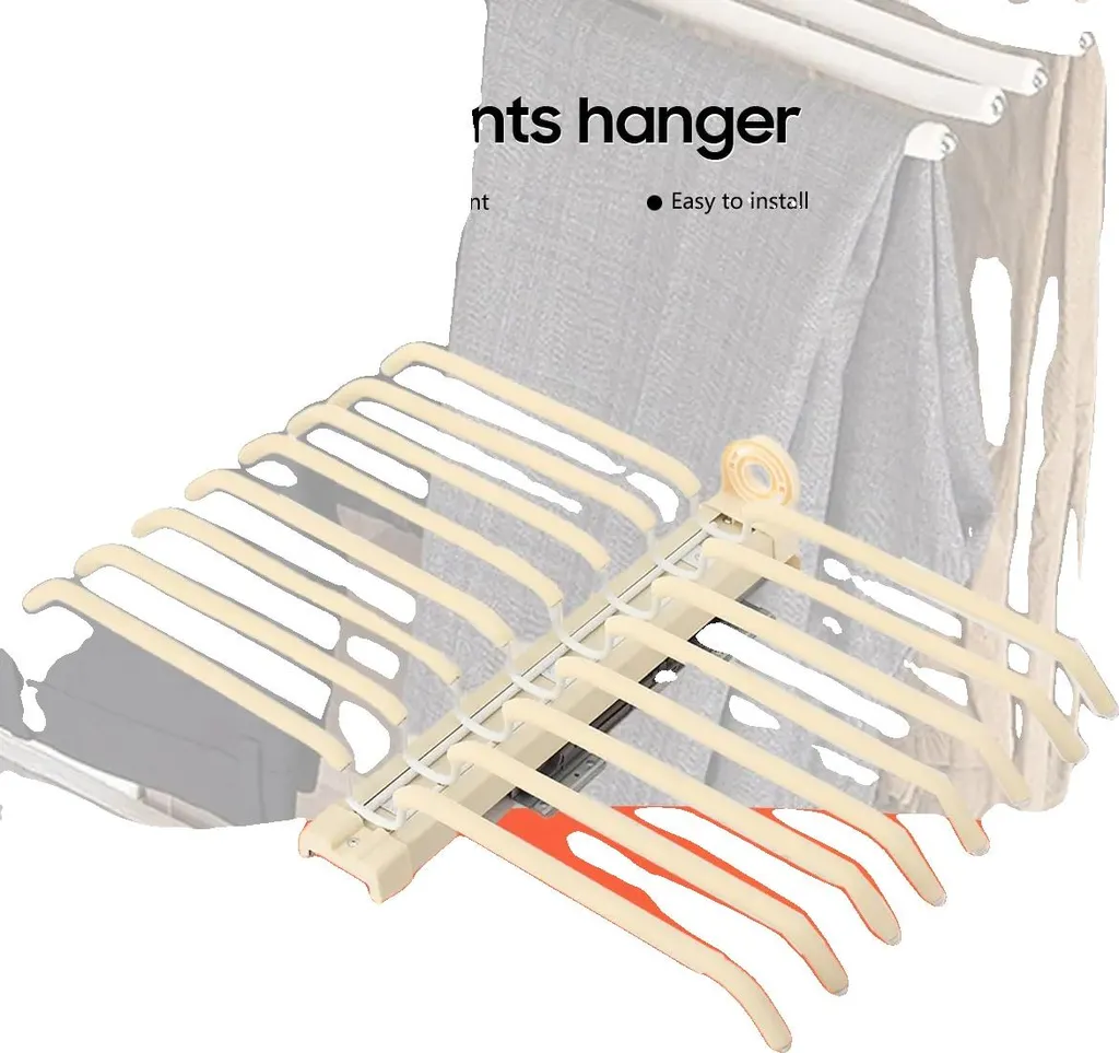 Cintre multiple pour pantalons et organiseur de penderie en aluminium
