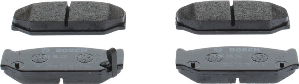 BOSCH Bremsbeläge Satz Vorne für SUZUKI SWIFT III (MZ, EZ) 0 986 495 308