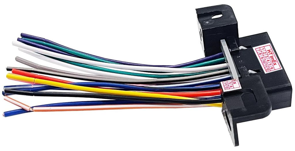 Diagnose OBD2 16 PIN Buchsenstecker Kabelbaum Auto 16 PIN Buchsenstecker Universal