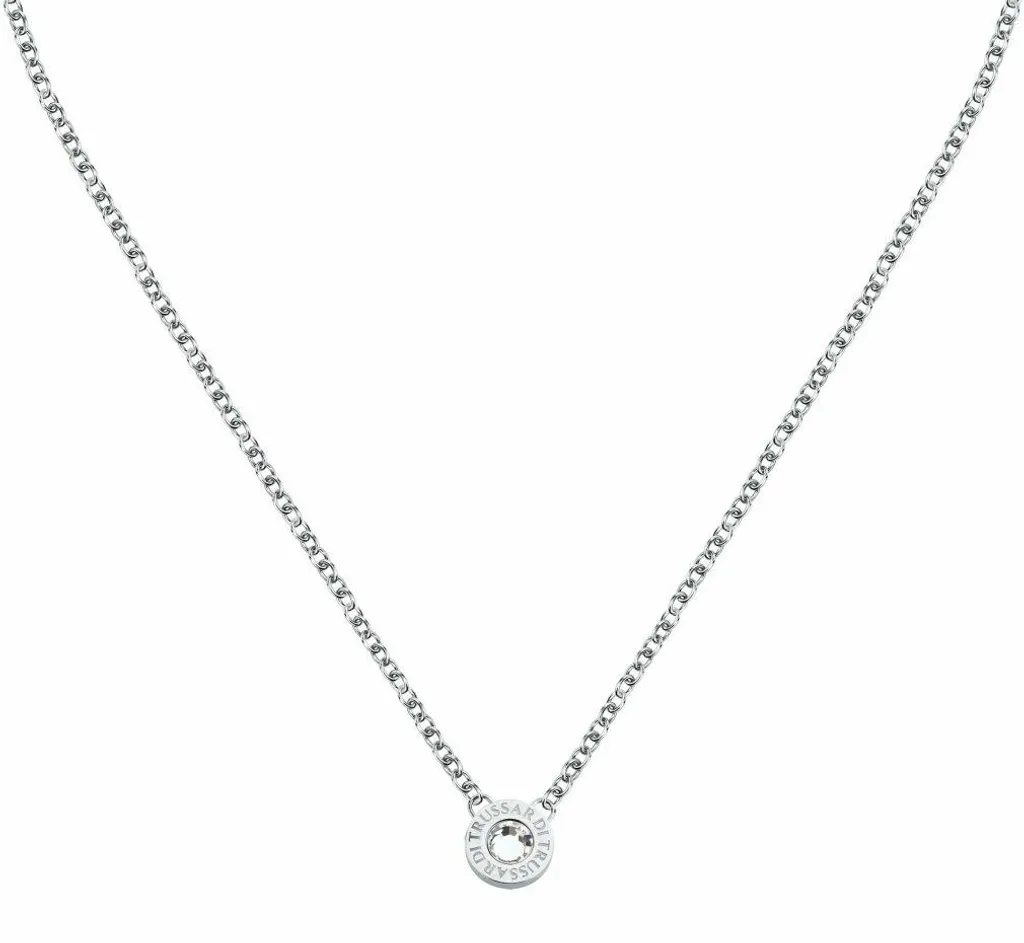Bijou Acier avec Logo T Cristallin TJAXC110 - Éclat Durable et Style