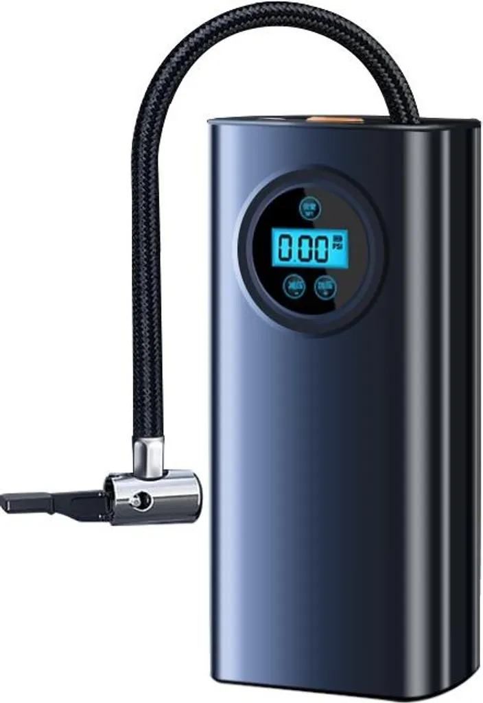 INF Pompa Elettrica Portatile 12V/60V per Pneumatici | Sicurezza Auto