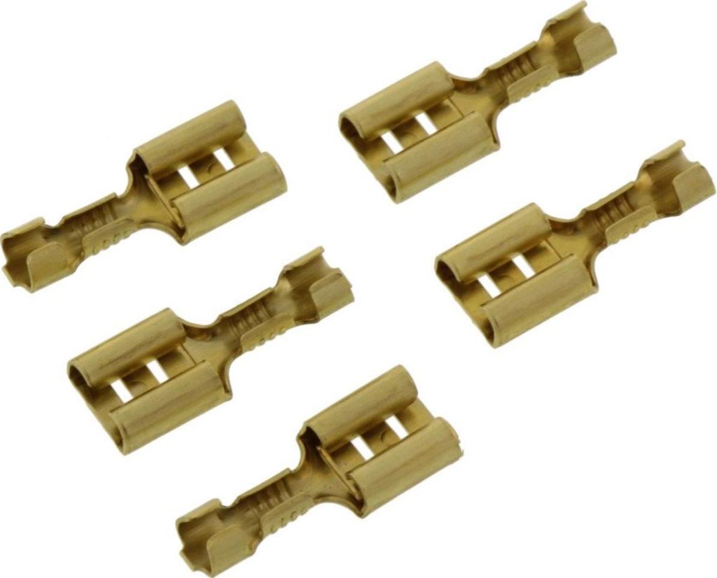 Flachsteckhülse JMP 0,5-1,0 6,3mm 5 Stück