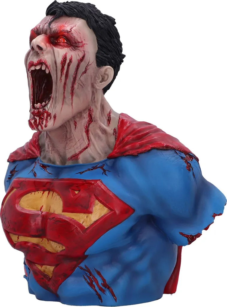 Statuette Buste Superman DCeased 30 cm - Figurine Collector DC Comics