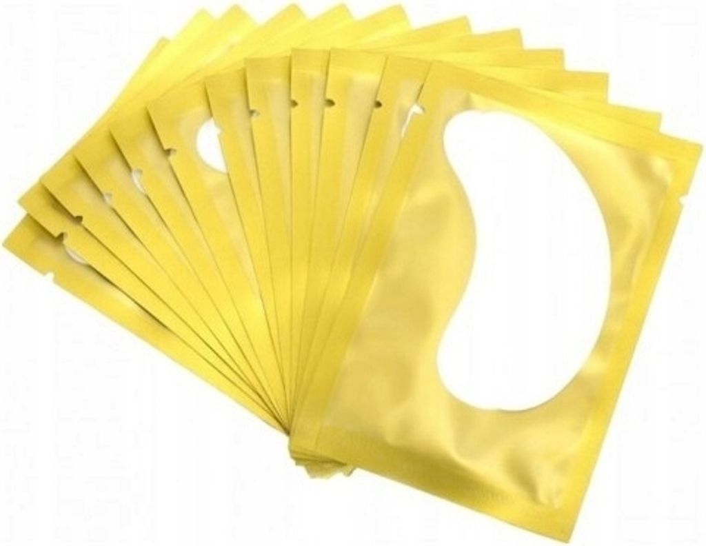 GEL-Augenpads für Wimpernverlängerungen Gold 100Stk.