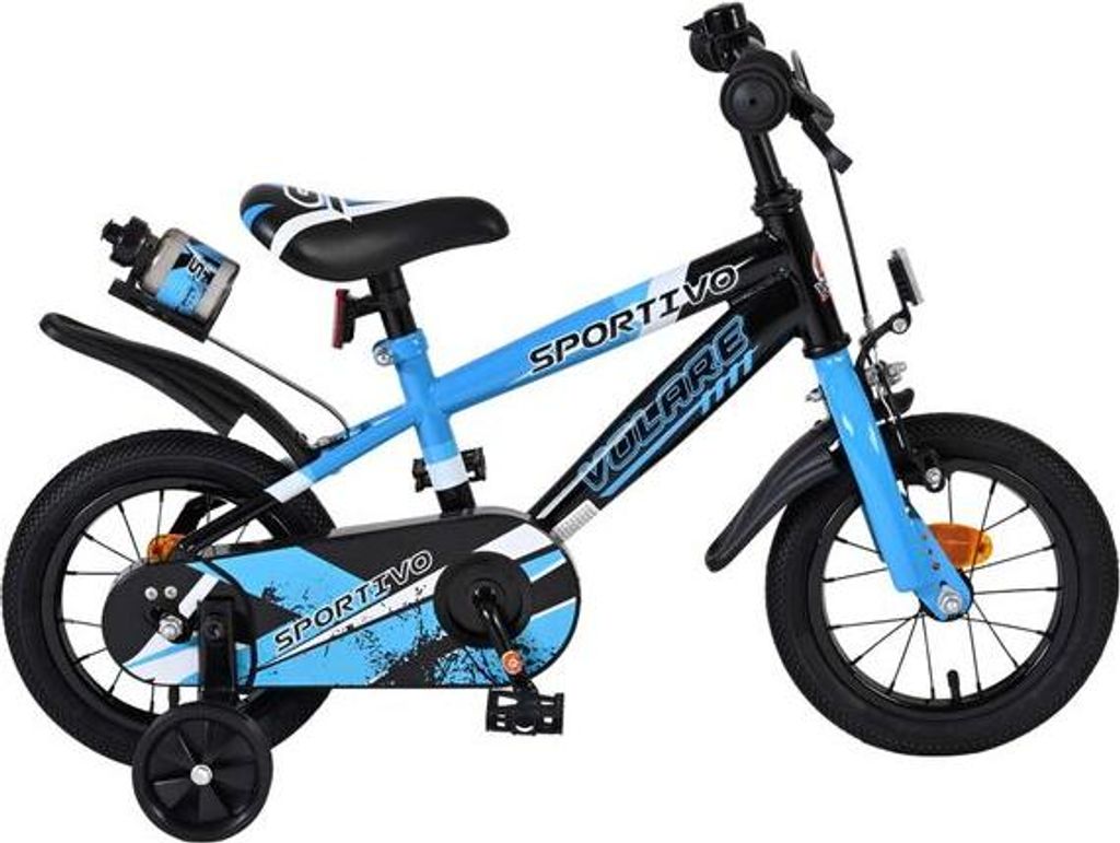 Volare Sportivo Kinderfahrrad - Jungen - 12 Zoll - Blau Produktbild 