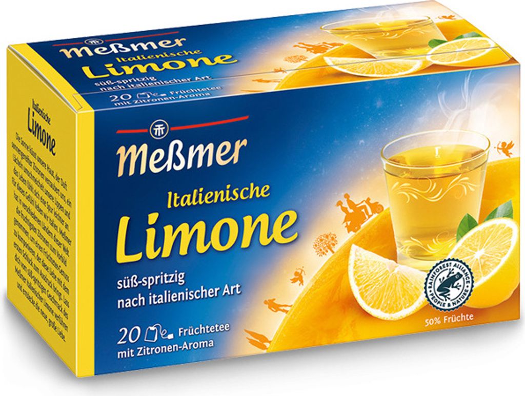 Messmer Italienische Limone 20x 2.50 gr - 10 pièces Image du produit 
