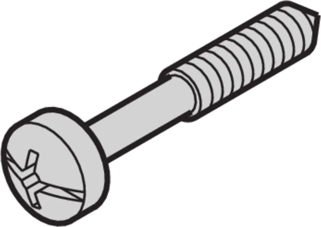 Fixation pour Châssis Europac et Schroff - Vis M2.5 x 12.3mm - 100 unités