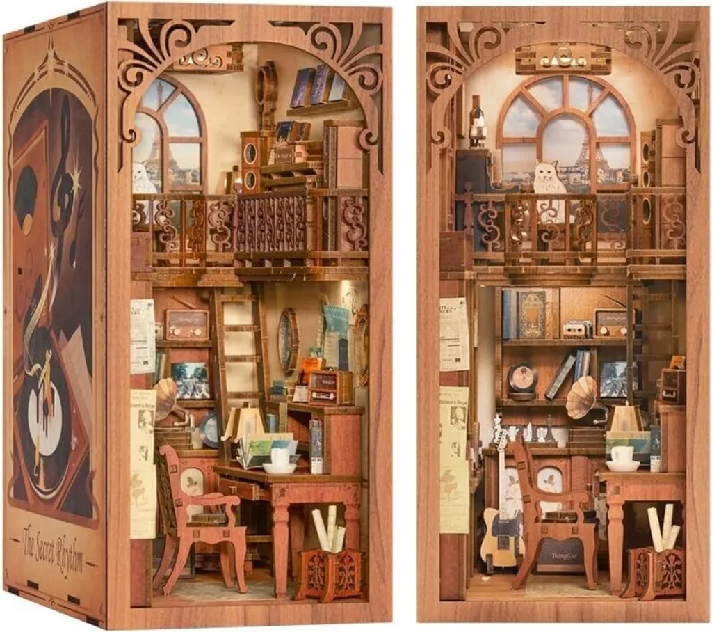 Sublimez votre étagère avec le Puzzle 3D Secret Rhythm - Kit DIY 355 pcs