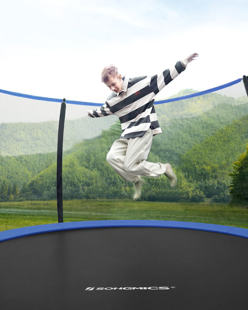 SONGMICS trampolína Ø 427 cm, zahradní trampolína pro děti Obrázek produktu 