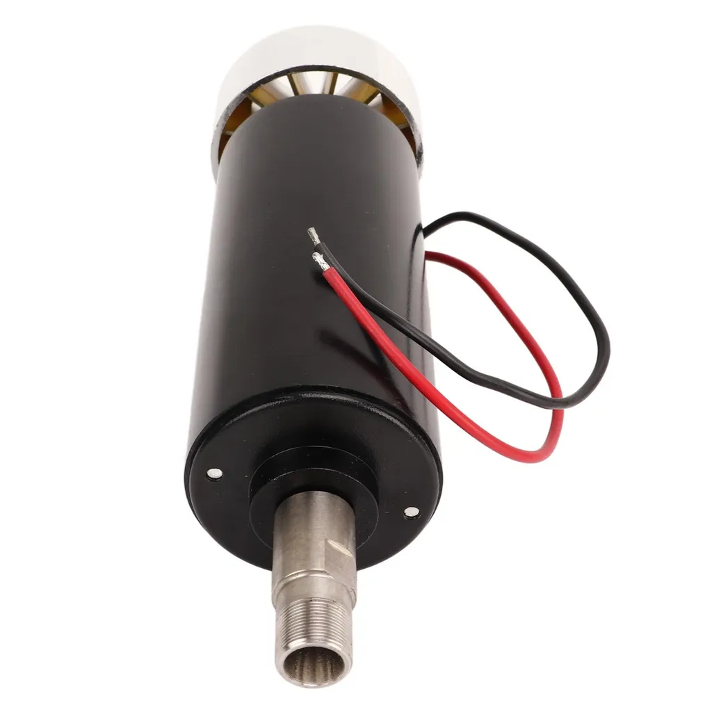 Moteur de broche CNC 48V DC refroidi par air pour machine de gravure - 3