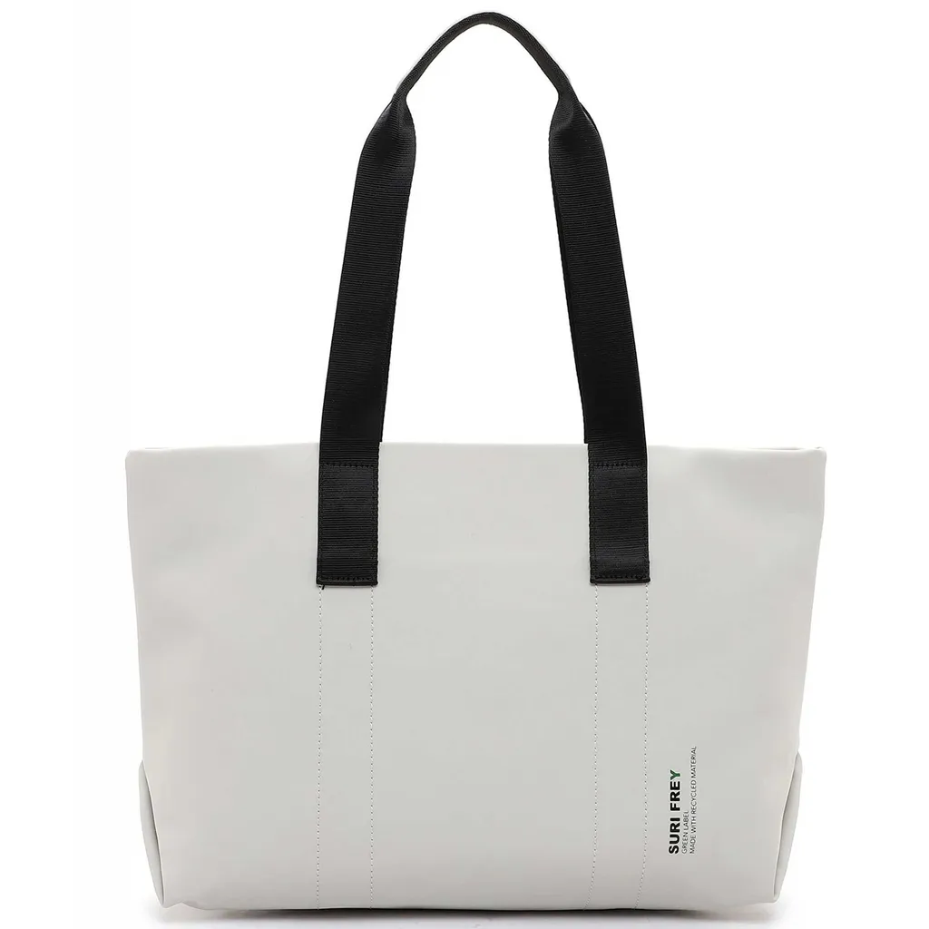 Sac de ville SURI Green Jenny Shopper Ecru pour le bureau et le shopping