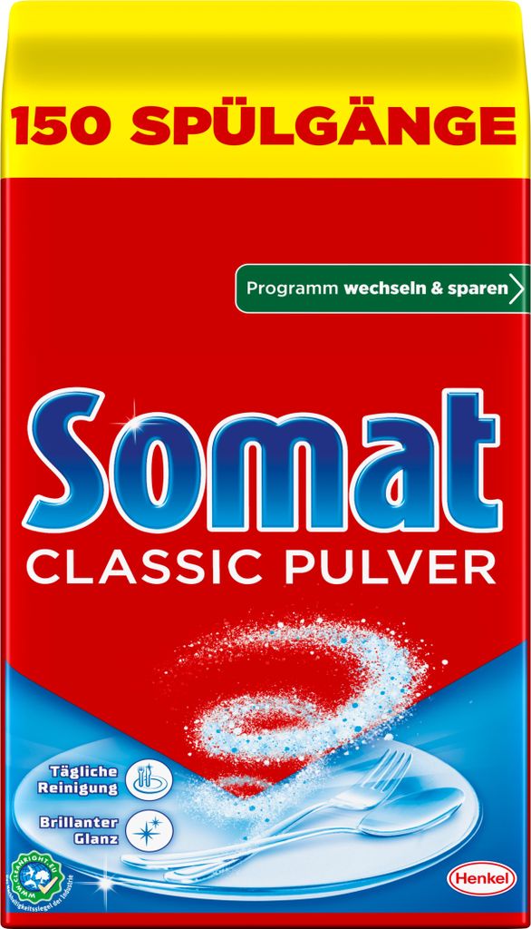 SOMAT Spülmaschinenpulver Classic 2,4kg 150WL Produktbild 