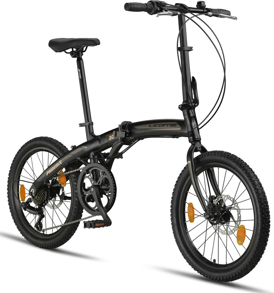 Licorne Bike Phoenix 2D Cross 20 Zoll Aluminium Faltrad Produktbild 