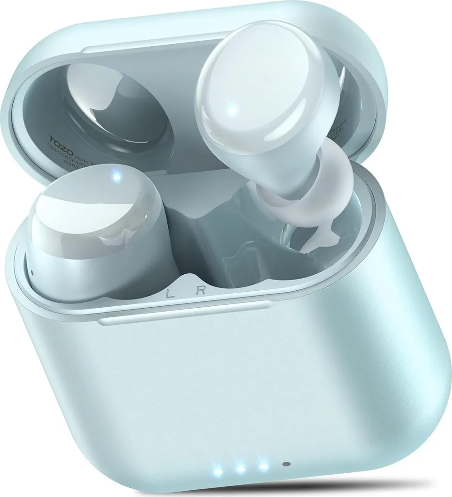 Auricolari T6 Mini Bluetooth 5.3 IPX8: 50h di Musica e App EQ