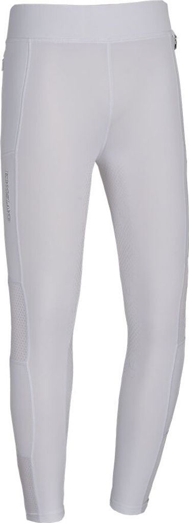 Kingsland Reithose Kinder Full-Grip KLkemmie Girls F-Tec2 Kinderreithose Vollbesatz White 134/140