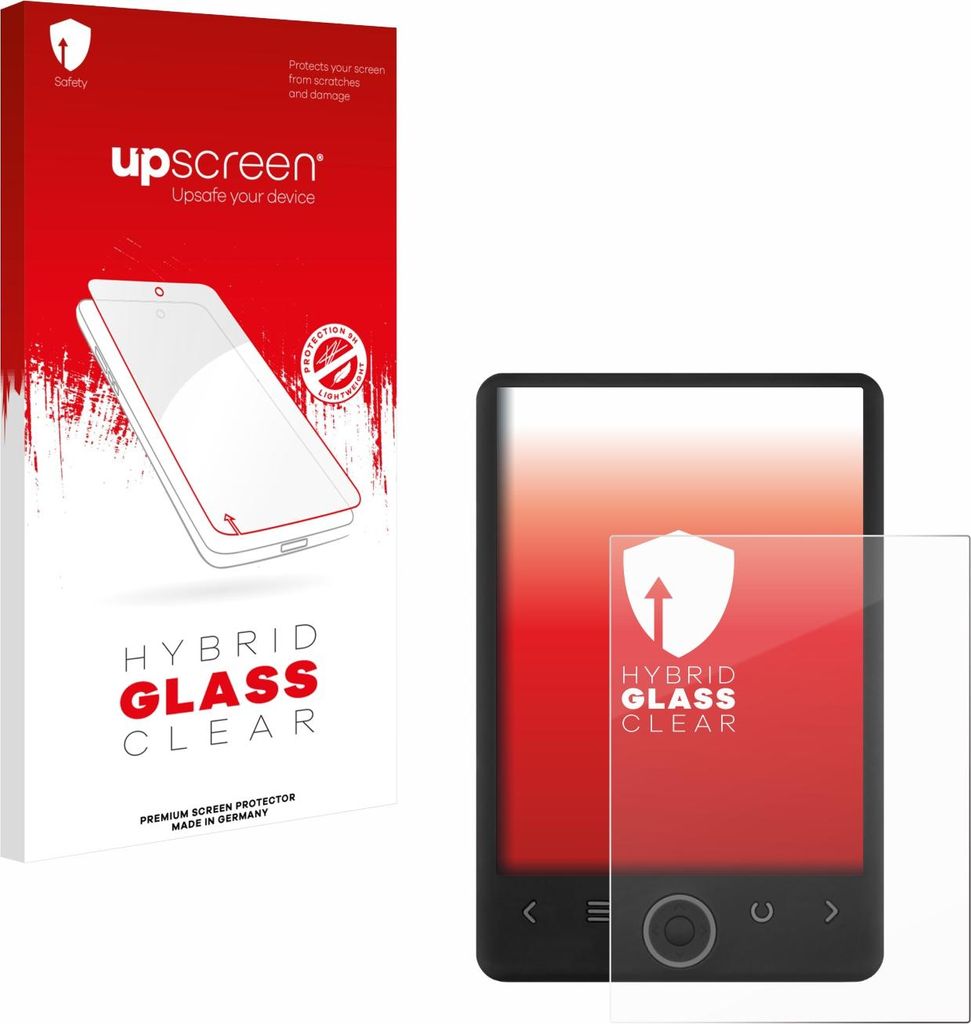 upscreen Schutzglas für SPC Light 2 Schutzfolie Panzer Folie Glas Display Schutz klar